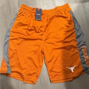 Fanatics Orange and Gray Men's Athletic Shorts